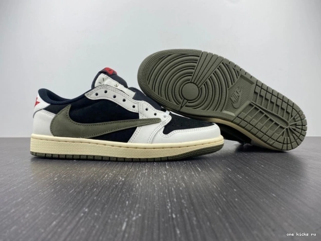 Chep Onekick Travis Olive DZ4137-106 Jordan Air OG x Jordan 1 Retro Scott Air Low 0812